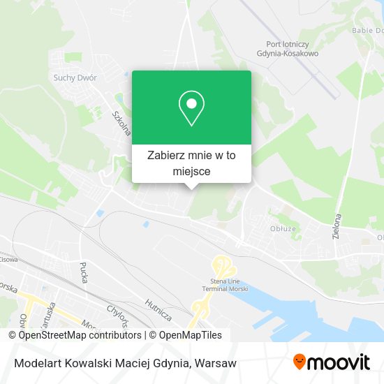 Mapa Modelart Kowalski Maciej Gdynia