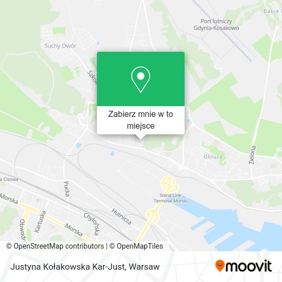 Mapa Justyna Kołakowska Kar-Just