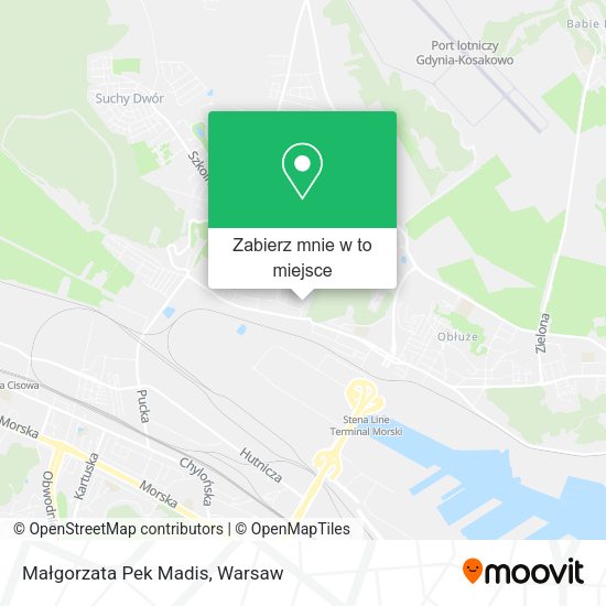 Mapa Małgorzata Pek Madis