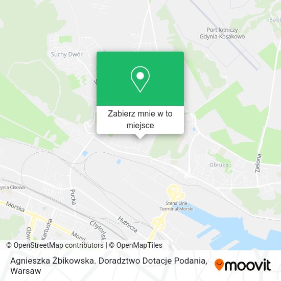 Mapa Agnieszka Żbikowska. Doradztwo Dotacje Podania