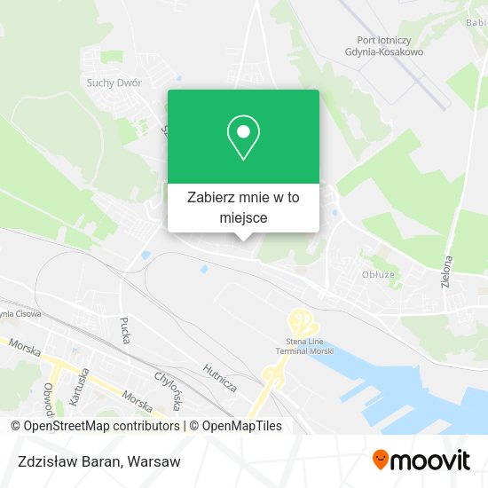 Mapa Zdzisław Baran