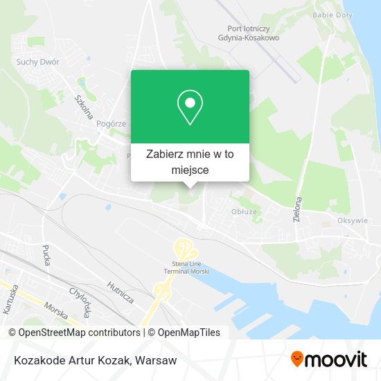 Mapa Kozakode Artur Kozak