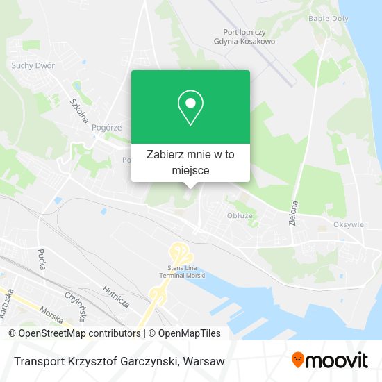 Mapa Transport Krzysztof Garczynski