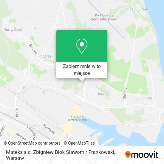 Mapa Mateks s.c. Zbigniew Blok Sławomir Frankowski