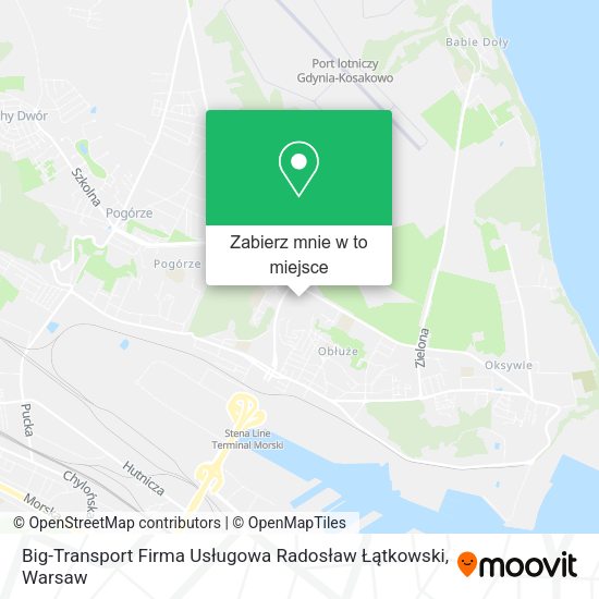 Mapa Big-Transport Firma Usługowa Radosław Łątkowski