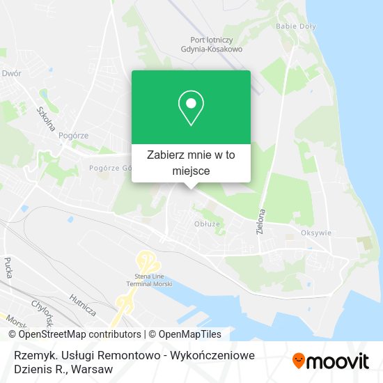 Mapa Rzemyk. Usługi Remontowo - Wykończeniowe Dzienis R.