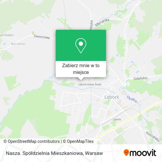 Mapa Nasza. Spółdzielnia Mieszkaniowa