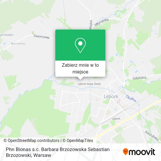 Mapa Phn Bionas s.c. Barbara Brzozowska Sebastian Brzozowski