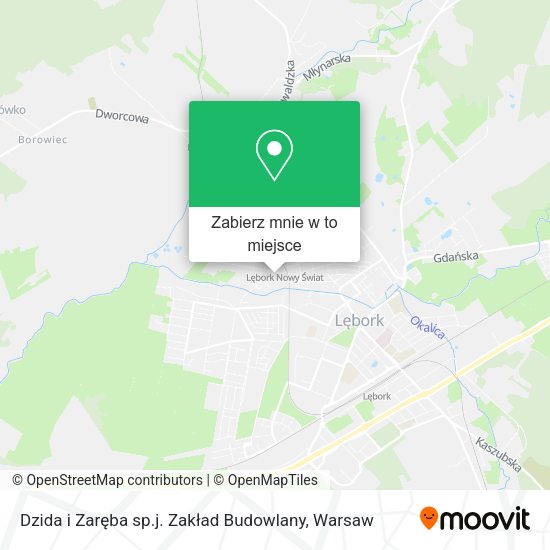 Mapa Dzida i Zaręba sp.j. Zakład Budowlany