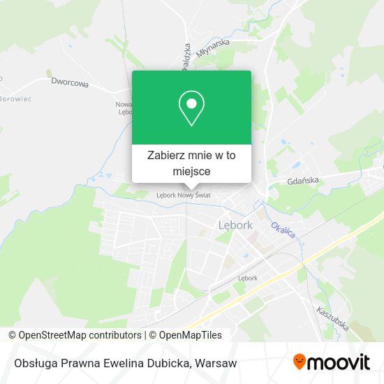 Mapa Obsługa Prawna Ewelina Dubicka