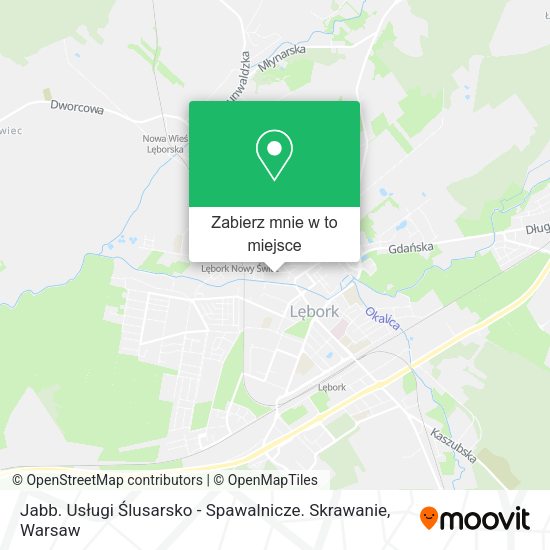 Mapa Jabb. Usługi Ślusarsko - Spawalnicze. Skrawanie