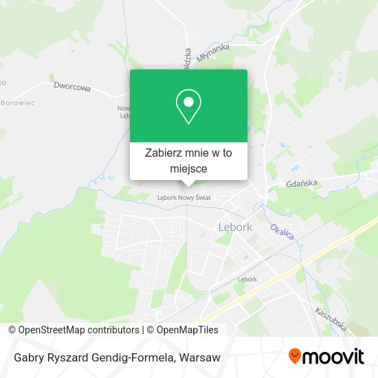 Mapa Gabry Ryszard Gendig-Formela