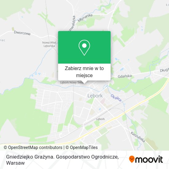 Mapa Gniedziejko Grażyna. Gospodarstwo Ogrodnicze