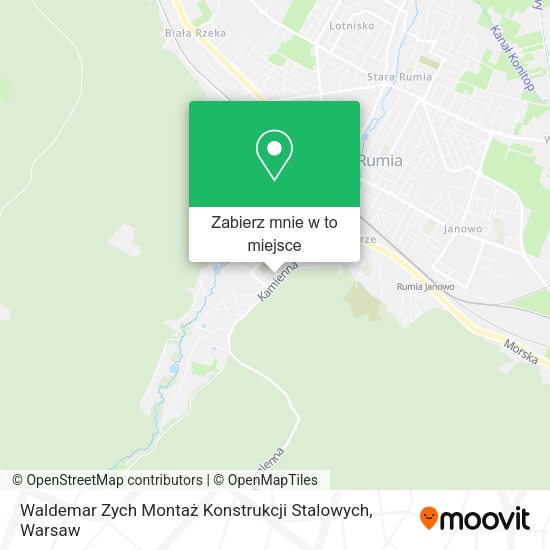 Mapa Waldemar Zych Montaż Konstrukcji Stalowych