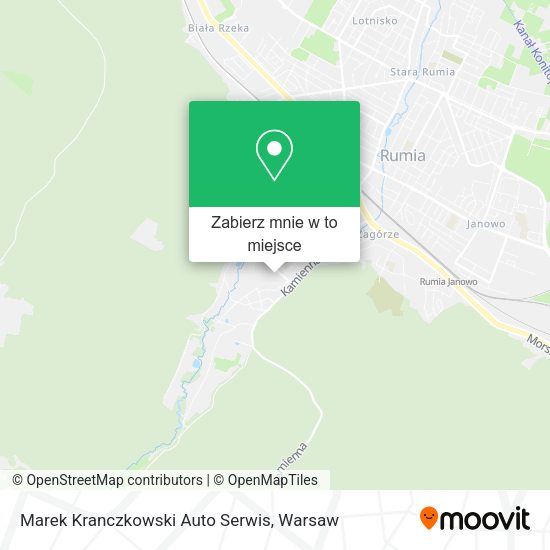 Mapa Marek Kranczkowski Auto Serwis