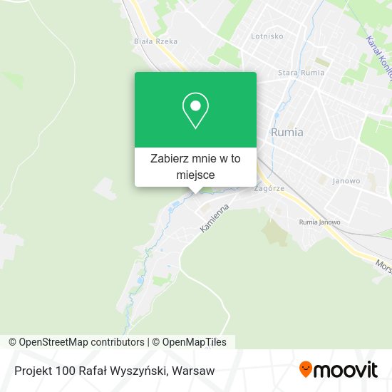 Mapa Projekt 100 Rafał Wyszyński