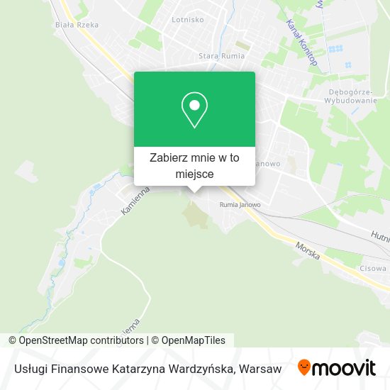 Mapa Usługi Finansowe Katarzyna Wardzyńska