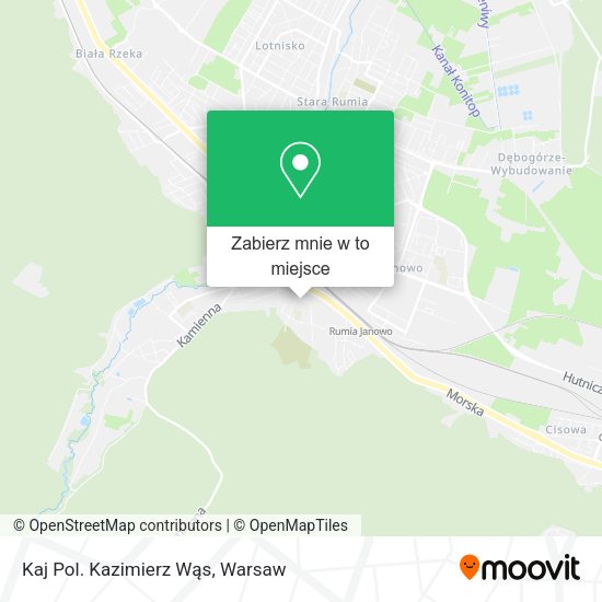 Mapa Kaj Pol. Kazimierz Wąs