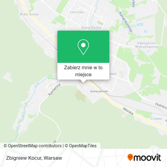 Mapa Zbigniew Kocur