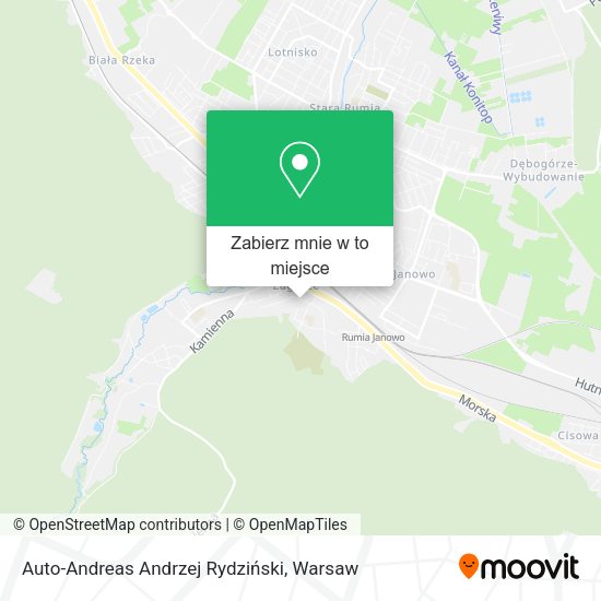 Mapa Auto-Andreas Andrzej Rydziński