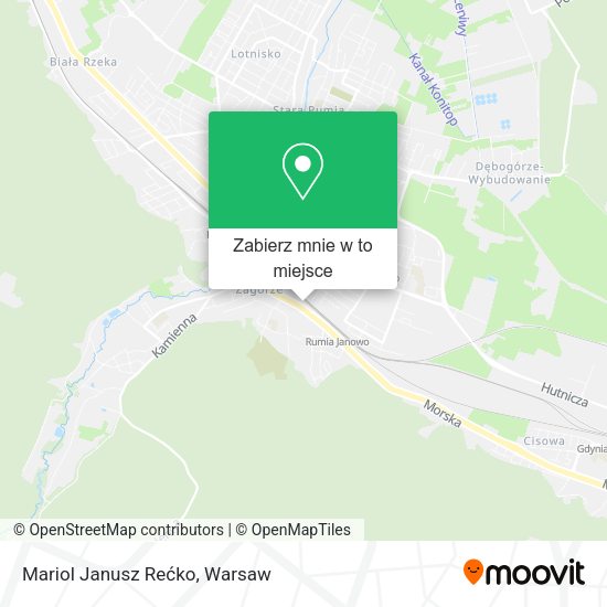 Mapa Mariol Janusz Rećko