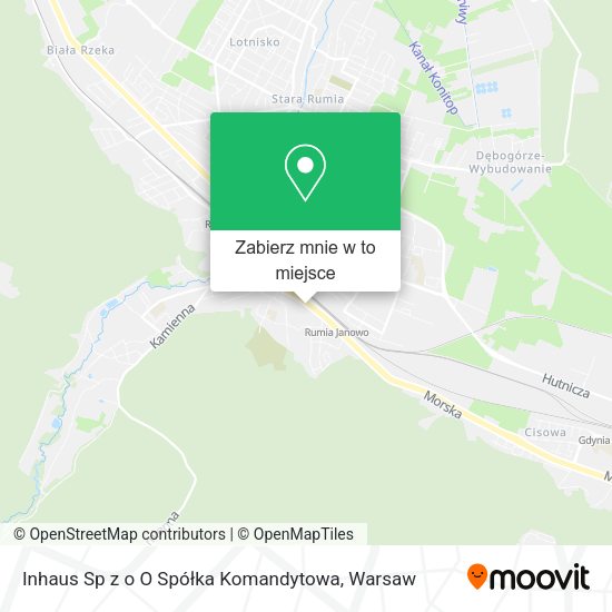 Mapa Inhaus Sp z o O Spółka Komandytowa