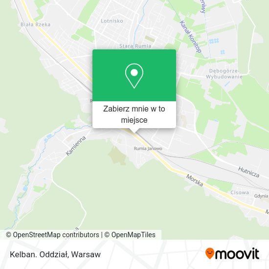 Mapa Kelban. Oddział