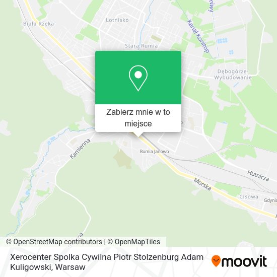 Mapa Xerocenter Spolka Cywilna Piotr Stolzenburg Adam Kuligowski