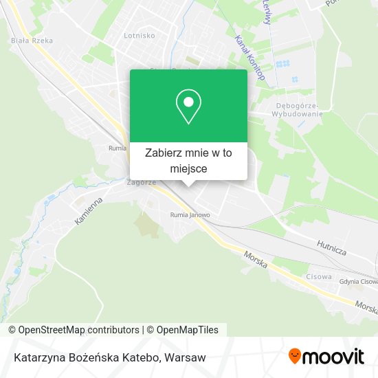 Mapa Katarzyna Bożeńska Katebo