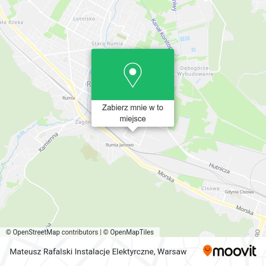 Mapa Mateusz Rafalski Instalacje Elektyrczne