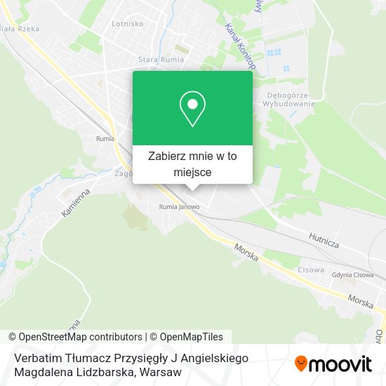 Mapa Verbatim Tłumacz Przysięgły J Angielskiego Magdalena Lidzbarska