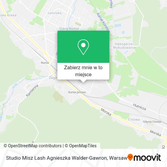 Mapa Studio Misz Lash Agnieszka Walder-Gawron