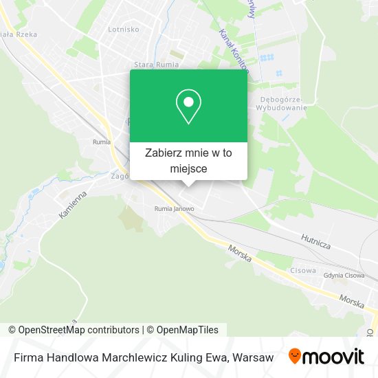 Mapa Firma Handlowa Marchlewicz Kuling Ewa