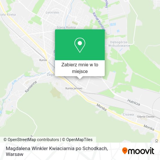 Mapa Magdalena Winkler Kwiaciarnia po Schodkach