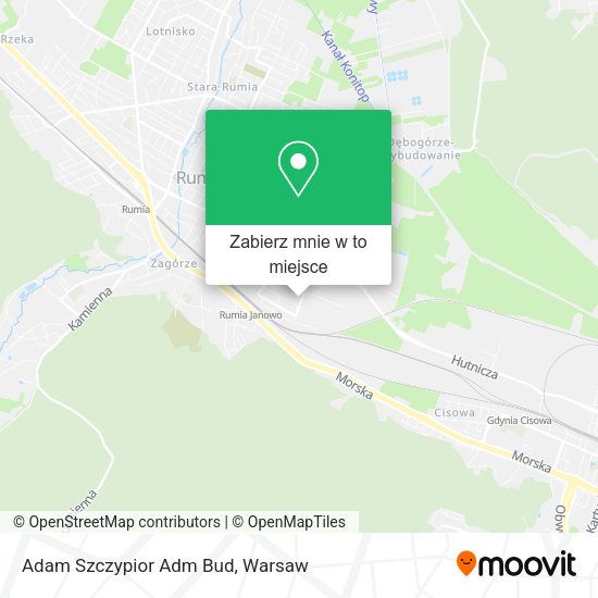 Mapa Adam Szczypior Adm Bud