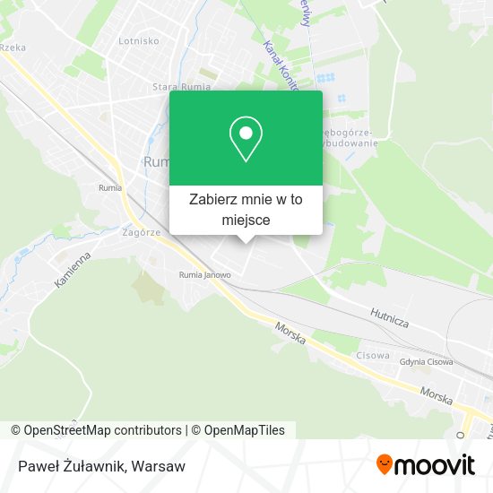 Mapa Paweł Żuławnik