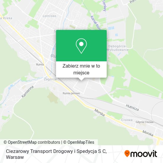 Mapa Ciezarowy Transport Drogowy i Spedycja S C