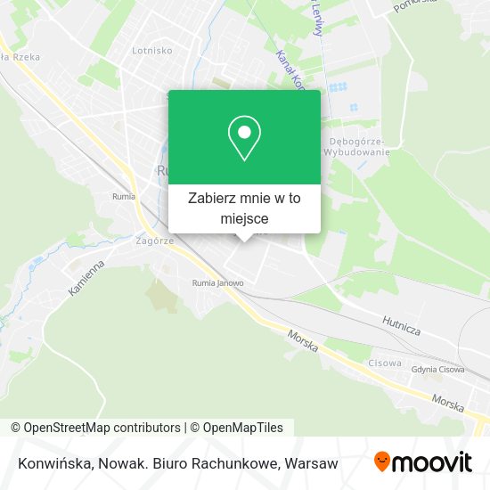 Mapa Konwińska, Nowak. Biuro Rachunkowe