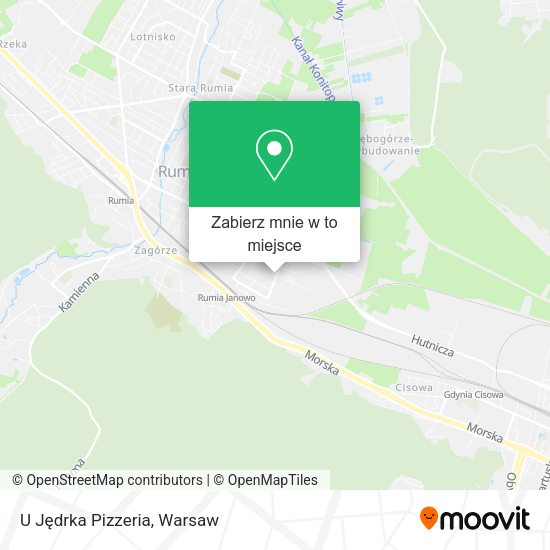 Mapa U Jędrka Pizzeria