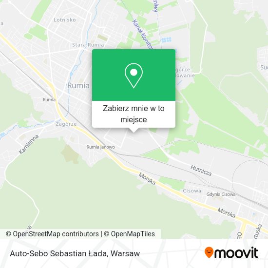 Mapa Auto-Sebo Sebastian Łada