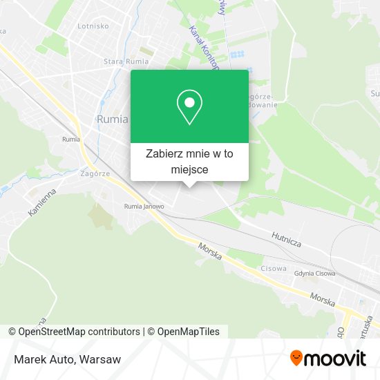 Mapa Marek Auto