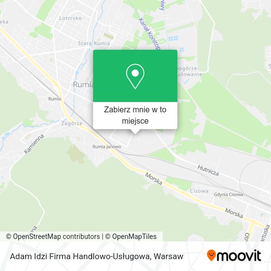 Mapa Adam Idzi Firma Handlowo-Usługowa