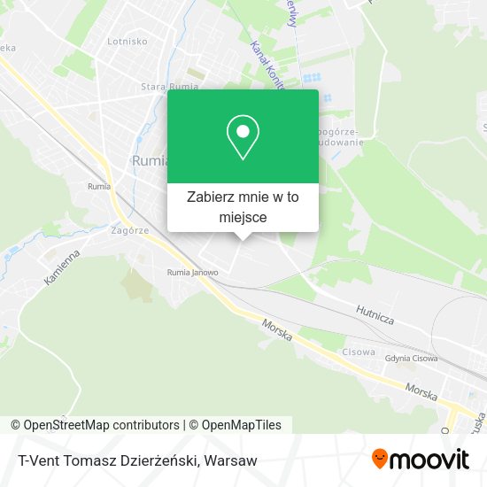 Mapa T-Vent Tomasz Dzierżeński