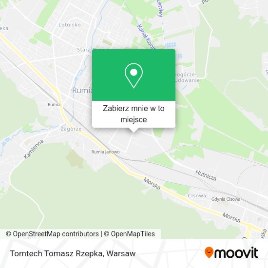 Mapa Tomtech Tomasz Rzepka