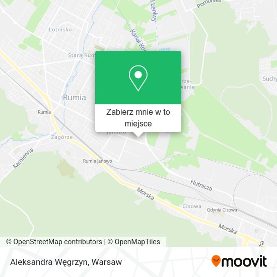 Mapa Aleksandra Węgrzyn