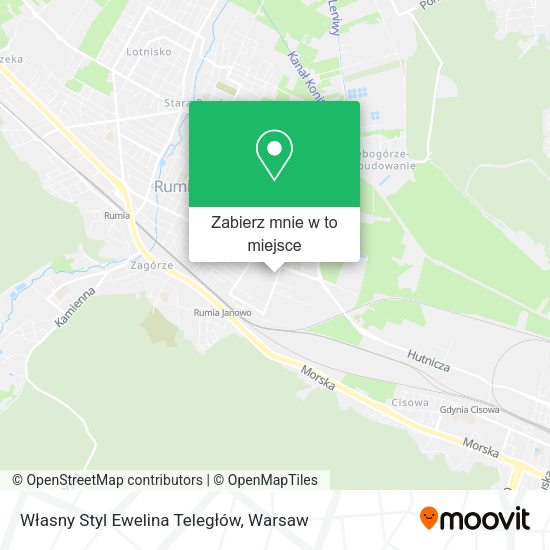 Mapa Własny Styl Ewelina Teległów