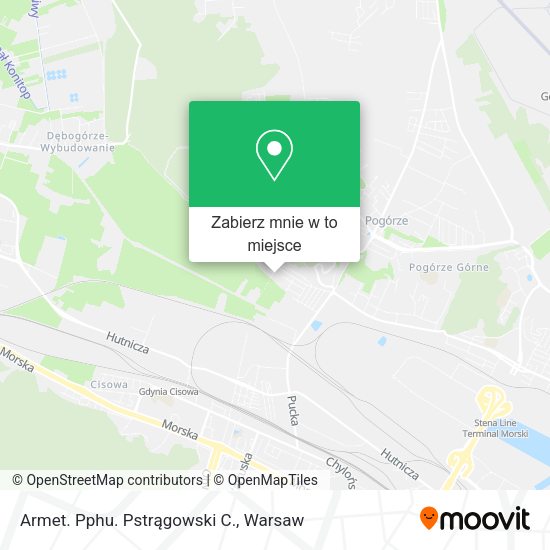 Mapa Armet. Pphu. Pstrągowski C.