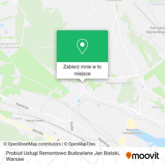 Mapa Probud Usługi Remontowo Budowlane Jan Bielski