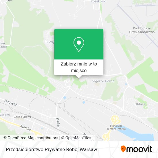 Mapa Przedsiebiorstwo Prywatne Robo