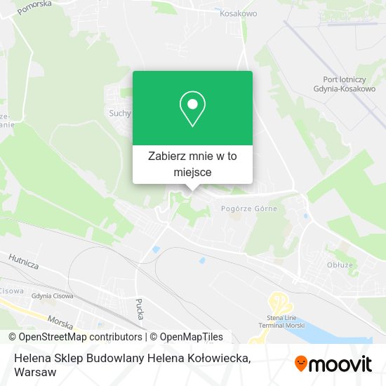 Mapa Helena Sklep Budowlany Helena Kołowiecka